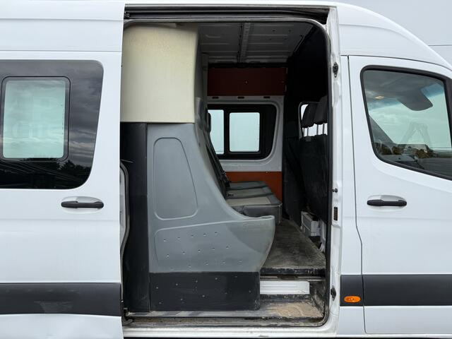 Mercedes-Benz SPRINTER 514 2.2 CDI L2H2 Dubbele Cabine DoKa Mixto Dubbellucht Brandstoftank Climate Control Cruise Control Carplay Trekhaak Camera