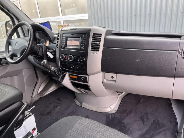 Mercedes-Benz SPRINTER 516 160pk Hoogwerker 14 meter Euro 6 Pto Omvormer Verkeersbord Bedieningspaneel Kastinrichting Airco Cruise control Tachograaf Steunpoten Telefoonverbinding