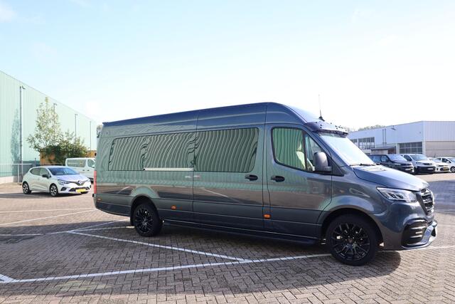 Mercedes-Benz SPRINTER 319 3.0 CDI L3H2 DC EURO VI-D 20inch-leder-softclose-220v-privacyglass-treeplanken-exclusief