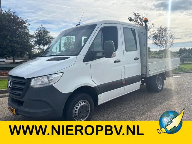 Mercedes-Benz SPRINTER 514CDI Dubbelcabine Openlaadbak Airco Cruisecontrol Trekhaak EURO 6