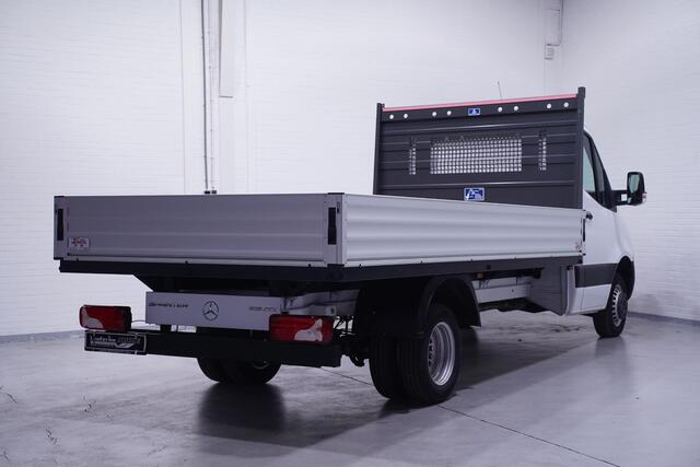 Mercedes-Benz SPRINTER 515 CDI 150 pk Pick Up / Open Laadbak Dubbel Lucht Airco, Apple Carplay, Cruise Control, Nieuw ongebruikt 3-Zits