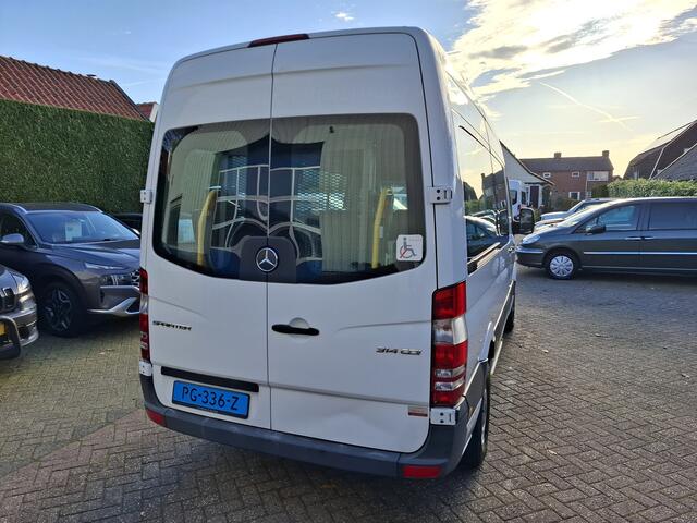 Mercedes-Benz SPRINTER 314 2.2CDI 9-PERSOONS 28950.- INCL BTW ROLSTOELVERVOER LIFT 143PK