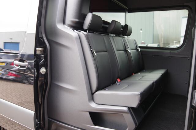 Mercedes-Benz SPRINTER 319 1.9 CDI L2H2 DC-6P, AUT. LED, LEDER, MBUX 10'', CAMERA, NAVI, CRUISE, CLIMA, DUBBELE CABINE, DUBBEL CABINE