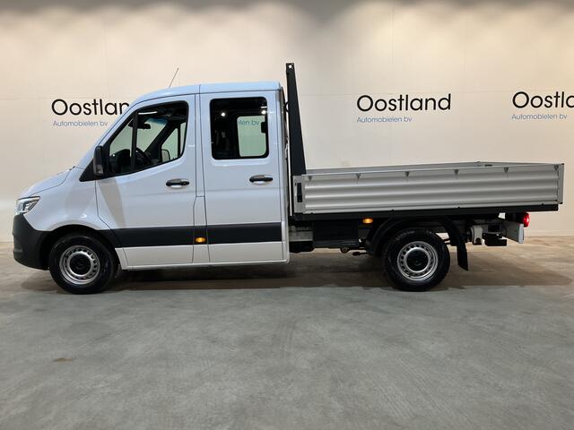 Mercedes-Benz SPRINTER 317 CDI L2 RWD DC Dubbel Cabine Open Laadbak / Euro 6 / Trekhaak 3500 KG / Airco / Cruise Control / CarPlay / DC 6 Pers. / 71.300 KM !!