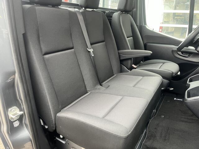 Mercedes-Benz SPRINTER 515 1.9 CDI L2 Automaat Hiab 029 Laadkraan Lier Trekhaak 3500kg trekgewicht Airco Cruise controle 3-Persoons Kraan Autolaadkraan Dubbele lucht Gereedschapskist Open laadbak Pick-up p-up Euro 6