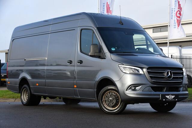 Mercedes-Benz SPRINTER 519 V6 3.0 CDI L3H2 PB Edition Adaptieve Cruise, Camera, 10,5'' Mbux, 3500kg Trekhaak, Carplay, LED, Leder, Stoelverwarming, 190pk, Uniek!