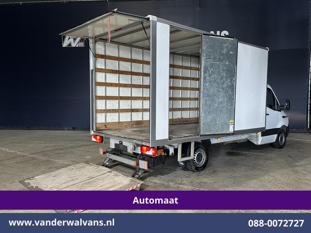 Mercedes-Benz SPRINTER 314 CDI Automaat Bakwagen 21m3 KUUB Laadklep Zijdeur Euro6 Airco | LAT om LAT Leder, Bijrijdersbank