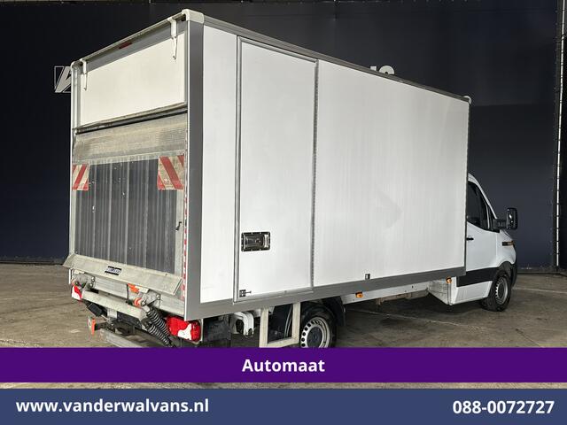 Mercedes-Benz SPRINTER 314 CDI Automaat Bakwagen 21m3 KUUB Laadklep Zijdeur Euro6 Airco | LAT om LAT Leder, Bijrijdersbank