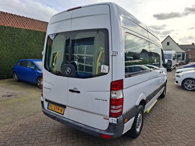 Mercedes-Benz SPRINTER 314CDI 27750.- INCL BTW 9-PERSOONS ROLSTOELVERVOER 143PK