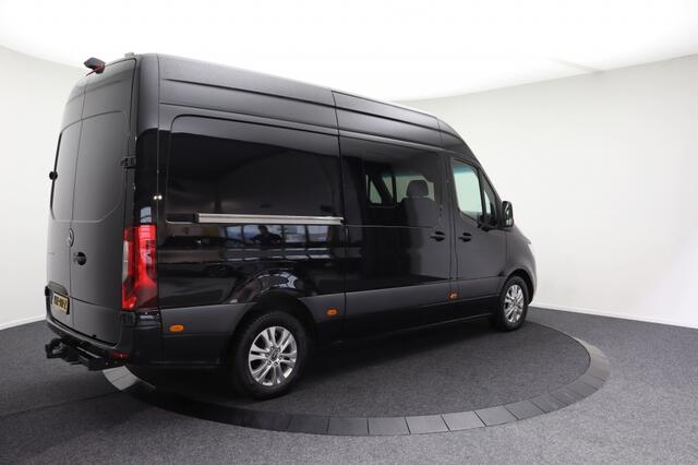 Mercedes-Benz SPRINTER 319CDI V6 L2H2 | dubbel cab | 5-pers | trekhaak | geveerde stoel