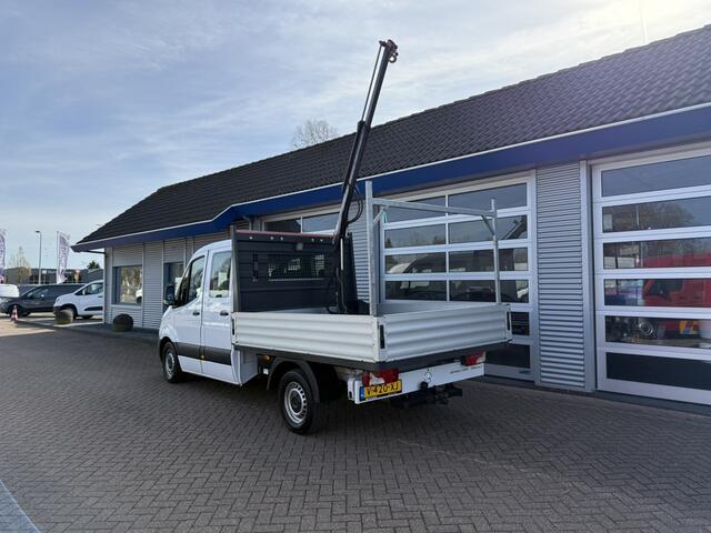 Mercedes-Benz SPRINTER 316 CDI CC DC EURO 6 OPEN LAADBAK MET KRAAN