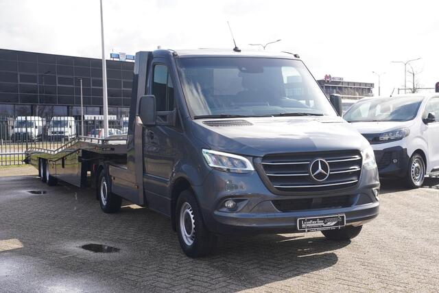 Mercedes-Benz SPRINTER 516 CDI 163 pk Aut. BE-Trekker met Tijhof Oplegger Navi Comand, LED Koplampen, Cruise Control, 2-Zits