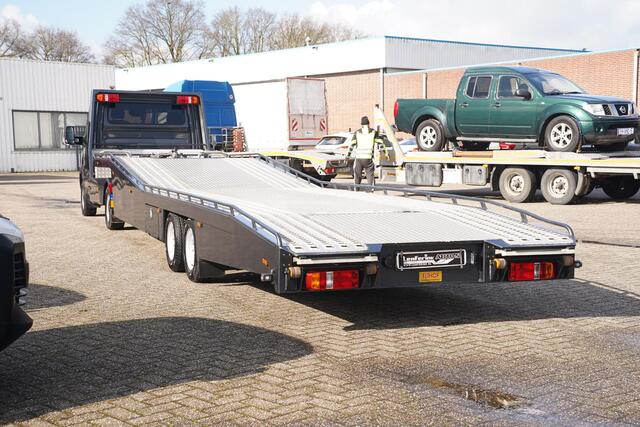 Mercedes-Benz SPRINTER 516 CDI 163 pk Aut. BE-Trekker met Tijhof Oplegger Navi Comand, LED Koplampen, Cruise Control, 2-Zits