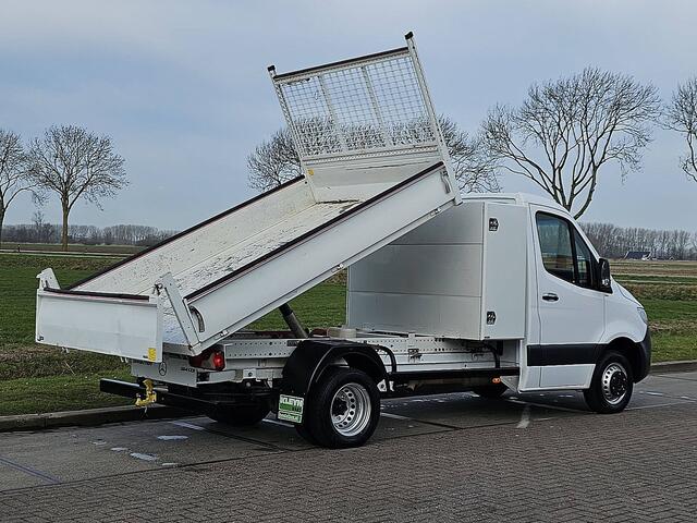 Mercedes-Benz SPRINTER 514 2.2 CDI Kipper Kist Airco Euro6 Dubbellucht 3-Zits Trekhaak!