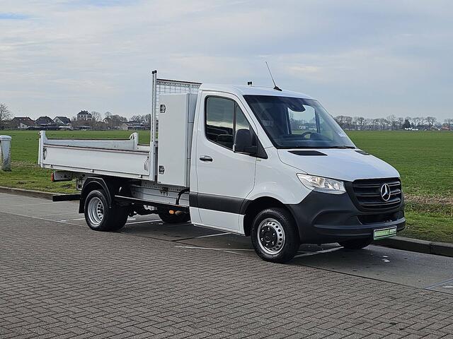 Mercedes-Benz SPRINTER 514 2.2 CDI Kipper Kist Airco Euro6 Dubbellucht 3-Zits Trekhaak!