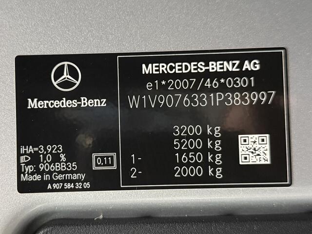 Mercedes-Benz SPRINTER 315CDI 9G-Tronic Automaat L2H2 | Multimedia | Camera | Airco | Betimmering | 3-Zits