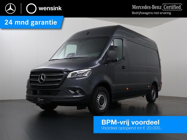 Mercedes-Benz SPRINTER 319 CDI L2 H2 Select | BPM VRIJ | 3500 kg TREKKEN | Comfort Stoelen | Climate Control | Achteruitrijcamera | Airco | Cruise Control | Apple Carplay | LED Koplampen | Distronic Adaptieve Cruise Control | Voorruitverwarming | Alarm |