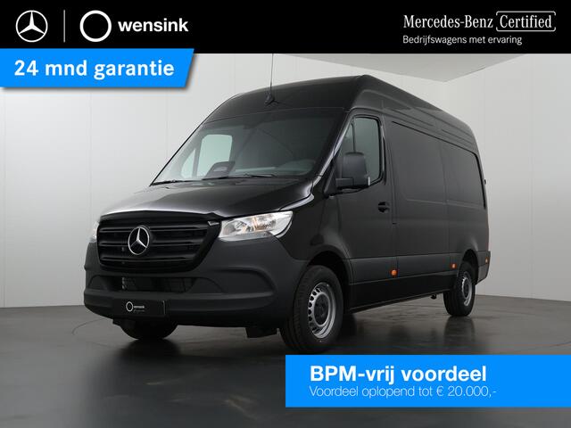 Mercedes-Benz SPRINTER 315 CDI | L2 H2 | RWD | Aut. | PRO | BPM VRIJ! | ACHTERUITRIJCAMERA | 3500 KG AHW | DODEHOEKASSISTENT | AIRCO | CRUISE | CARPLAY | ANDROID AUTO | METALLIC | 3-ZITS | MBUX SYSTEEM GROOT