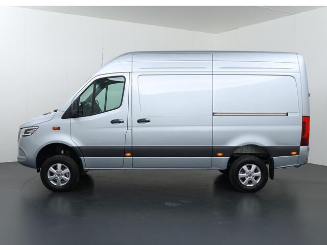 Mercedes-Benz SPRINTER 319 CDI | Aut. | L2 H2 | Select | 4X4 | Dubbele Schuifdeur | 2800 KG Trekhaak | Lederen bekleding | Distronic Plus | Navigatie | Parkeercamera | Certified