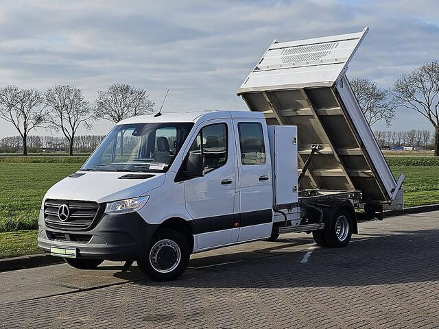 Mercedes-Benz SPRINTER 514 2.2 CDI dubbele cabine, kipper, kist, airco, trekhaak, 44 dkm.