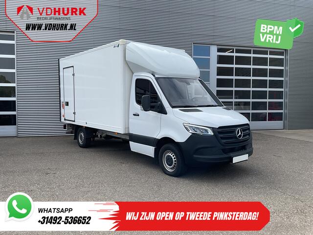 Mercedes-Benz SPRINTER 317 CDI Aut. Bakwagen Laadklep/ Spoiler/ Zijdeur/ LED/ Standkachel/ Stoelverw./ Carplay/ Cruise/ Airco/ 430x210x210