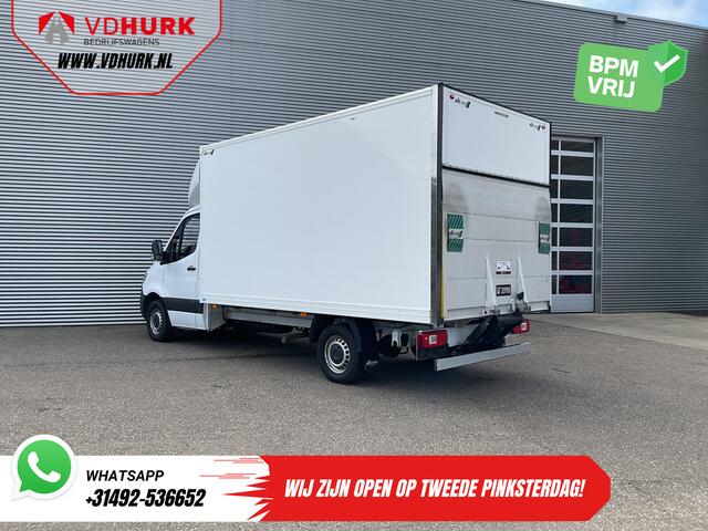 Mercedes-Benz SPRINTER 317 CDI Aut. Bakwagen Laadklep/ Spoiler/ Zijdeur/ LED/ Standkachel/ Stoelverw./ Carplay/ Cruise/ Airco/ 430x210x210