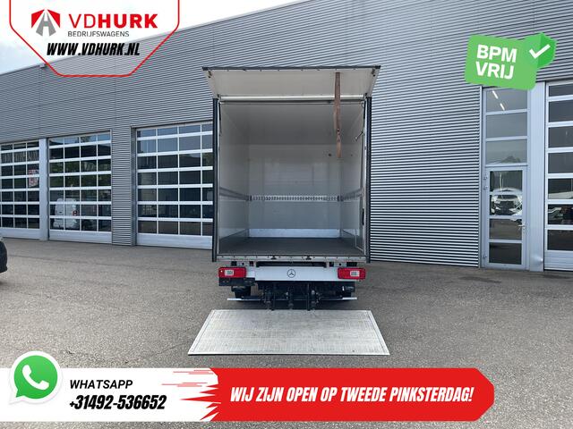 Mercedes-Benz SPRINTER 317 CDI Aut. Bakwagen Laadklep/ Spoiler/ Zijdeur/ LED/ Standkachel/ Stoelverw./ Carplay/ Cruise/ Airco/ 430x210x210