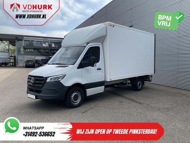 Mercedes-Benz SPRINTER 317 CDI Aut. Bakwagen Laadklep/ Spoiler/ Zijdeur/ LED/ Standkachel/ Stoelverw./ Carplay/ Cruise/ Airco/ 430x210x210