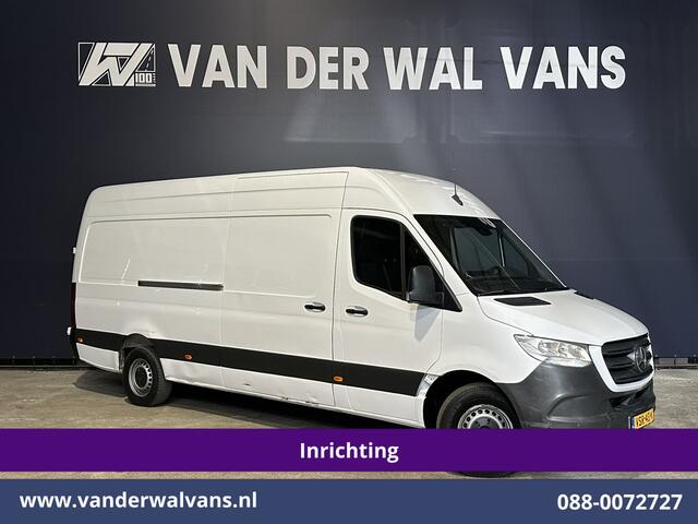 Mercedes-Benz SPRINTER 317 CDI 170pk L3H2 *Post NL inrichting* Euro6 Airco | Camera | Apple Carplay | Cruisecontrol | Chauffeursstoel Android Auto, Chauffeursstoel, Stoelverwarming, Bijrijdersbank