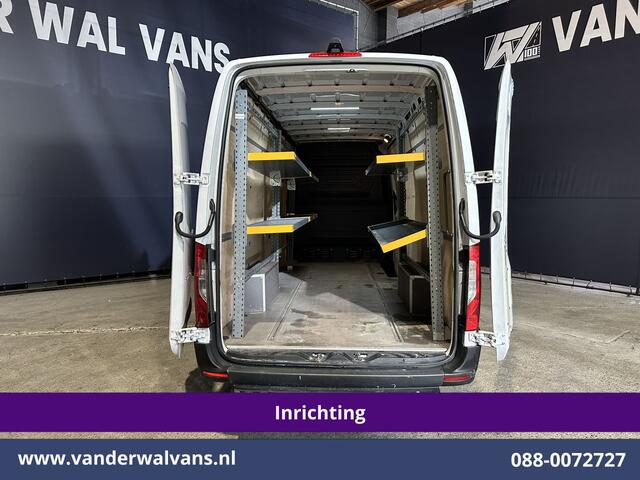 Mercedes-Benz SPRINTER 317 CDI 170pk L3H2 *Post NL inrichting* Euro6 Airco | Camera | Apple Carplay | Cruisecontrol | Chauffeursstoel Android Auto, Chauffeursstoel, Stoelverwarming, Bijrijdersbank