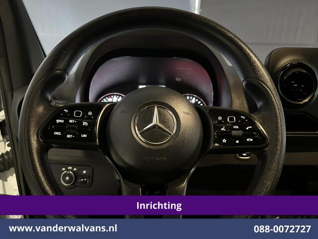 Mercedes-Benz SPRINTER 317 CDI 170pk L3H2 *Post NL inrichting* Euro6 Airco | Camera | Apple Carplay | Cruisecontrol | Chauffeursstoel Android Auto, Chauffeursstoel, Stoelverwarming, Bijrijdersbank