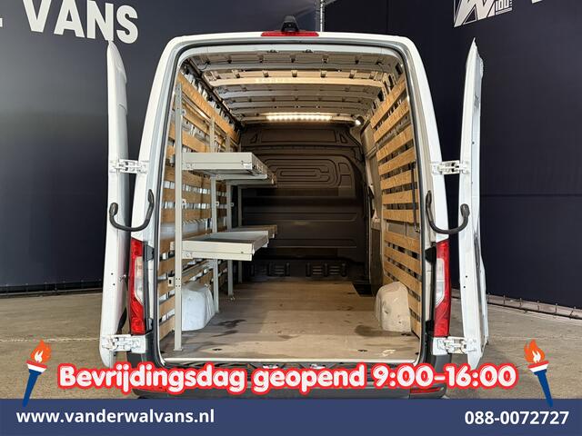 Mercedes-Benz SPRINTER 315 CDI 150pk 9G-Tronic Automaat L3H2 *Post NL inrichting* Euro6 Airco | Camera | Apple Carplay | Cruisecontrol Android Auto, Chauffeursstoel, Sidebars, Bijrijdersbank