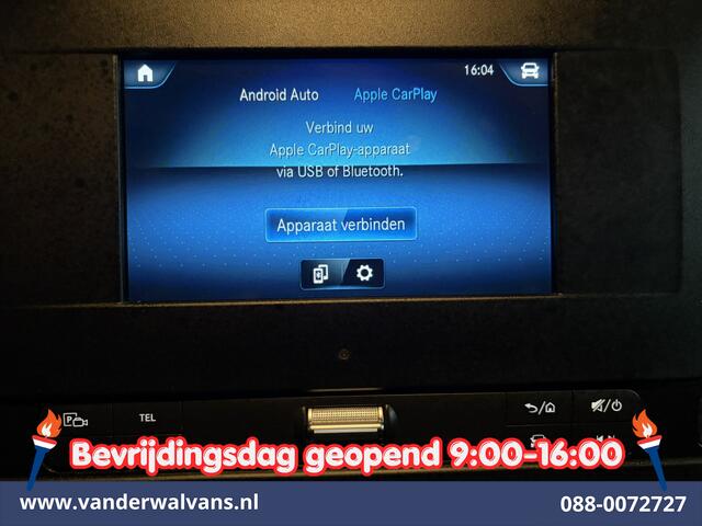 Mercedes-Benz SPRINTER 315 CDI 150pk 9G-Tronic Automaat L3H2 *Post NL inrichting* Euro6 Airco | Camera | Apple Carplay | Cruisecontrol Android Auto, Chauffeursstoel, Sidebars, Bijrijdersbank
