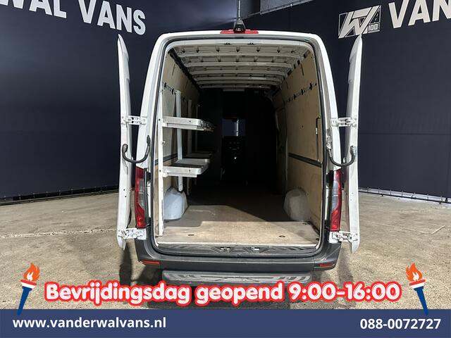 Mercedes-Benz SPRINTER 317 CDI 170pk L3H2 *Post NL inrichting* Euro6 Airco | Camera | Navigatie | Apple Carplay Android Auto, 270 graden achterdeuren, schappen, doorloopdeur
