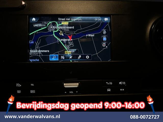 Mercedes-Benz SPRINTER 317 CDI 170pk L3H2 *Post NL inrichting* Euro6 Airco | Camera | Navigatie | Apple Carplay Android Auto, 270 graden achterdeuren, schappen, doorloopdeur