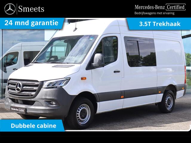Mercedes-Benz SPRINTER 317 L2H2 DC 6 PERS. 3.5T TREKHAAK