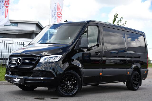 Mercedes-Benz SPRINTER 317 1.9 CDI L2H1 RWD Black Edition Adaptieve Cruise, Camera, LED, Carplay, 3500kg Trekhaak, Stoelverwarming, Standkachel, Softclose, Automaat, Uniek!