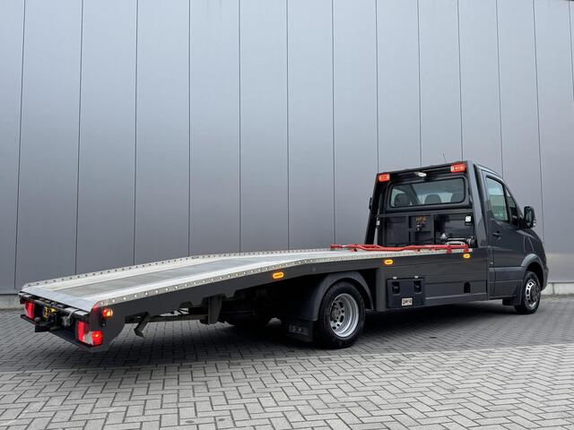 Mercedes-Benz SPRINTER 516 2.2 CDI 432 Aanhanger BE Rijbewijs 5 tons uitvoering Luchtvering zeer luxe uitvoering met aanhanger