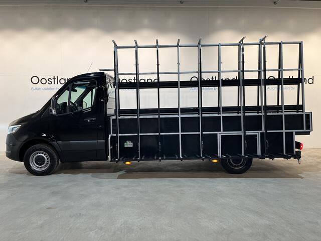 Mercedes-Benz SPRINTER 317 CDI L3 RWD Automaat Open Laadbak met Glasresteel / Euro 6 / Trekhaak 3500 KG / Airco / Cruise Control / Camera / Navigatie / 34.000 KM !!