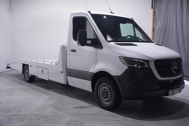 Mercedes-Benz SPRINTER 316 CDI 163 pk Aut. Autotransporter Tijhof Navi, LED Koplampen, Adapt. Cruise, Trekhaak 2.800 kg, 2-Zits