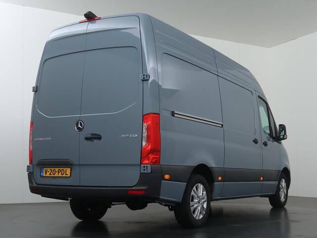 Mercedes-Benz SPRINTER 317 CDI L2 H2 Pro | Verwarmde Chauffeursstoel | Bijrijdersbank | Spiegelpakket | Achteruitrijcamera | Airco | Cruisecontrol | Dodehoekassistent | 3500kg AHW | Certified |