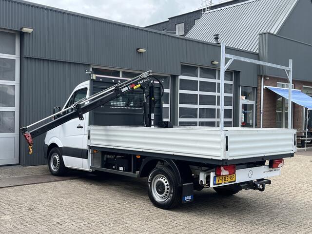 Mercedes-Benz SPRINTER 316 2.2 CDI 366 EHD 3500kg Trekgewicht Pick up Openlaadbak HIAB laadkraan T-CLX 013 Airco Euro 6 Airco 3-Persoons Dealer onderhouden