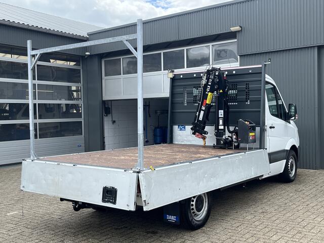 Mercedes-Benz SPRINTER 316 2.2 CDI 366 EHD 3500kg Trekgewicht Pick up Openlaadbak HIAB laadkraan T-CLX 013 Airco Euro 6 Airco 3-Persoons Dealer onderhouden