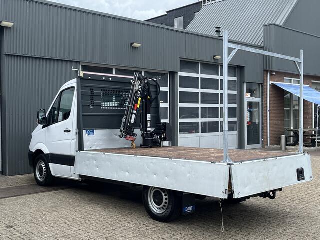 Mercedes-Benz SPRINTER 316 2.2 CDI 366 EHD 3500kg Trekgewicht Pick up Openlaadbak HIAB laadkraan T-CLX 013 Airco Euro 6 Airco 3-Persoons Dealer onderhouden