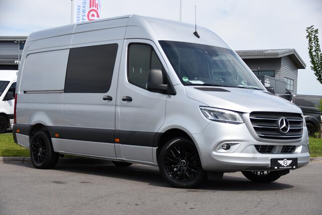 Mercedes-Benz SPRINTER 316 2.2 CDI L2H2 DC PB Edition Adaptieve Cruise, Camera, Carplay, LED, 164pk, Stoelverwarming, Trekhaak, Automaat, 10,5'' Mbux, Standkachel, Uniek!