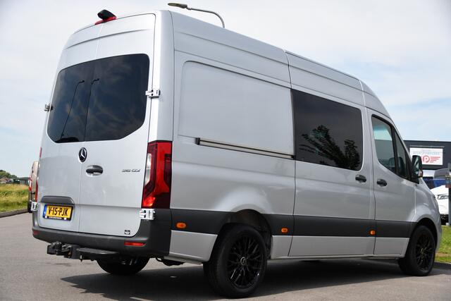 Mercedes-Benz SPRINTER 316 2.2 CDI L2H2 DC PB Edition Adaptieve Cruise, Camera, Carplay, LED, 164pk, Stoelverwarming, Trekhaak, Automaat, 10,5'' Mbux, Standkachel, Uniek!