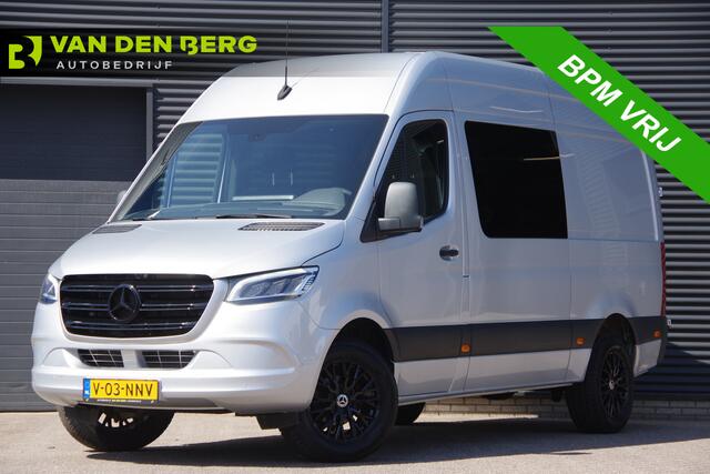 Mercedes-Benz SPRINTER 319 3.0 CDI V6 L2H2 AUT. DC-5P, LED, STANDKACHEL, MBUX, CAMERA, NAVI, CRUISE, CLIMA, DUBBELE CABINE, DUBBEL CABINE