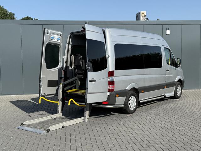 Mercedes-Benz SPRINTER 314 CDI AUTOMAAT EURO 6 / FLEXI-TRANS ROLSTOELBUS + LIFT / L2H2 / 9 PERSOONS / CAMERA / AIRCO / PRIJS INCL BTW EN BPM