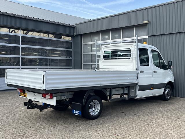 Mercedes-Benz SPRINTER 314 2.2 CDI L3 DC Trekhaak 3500 trekgewicht Dubbele lucht Airco Cruise controle 6-Persoons Automaat Openlaadbak Pick-up Telefoonverbinding Werkverlichting P-up Euro 6