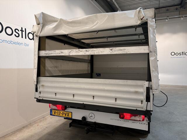 Mercedes-Benz SPRINTER 317 1.9 CDI L2 RWD DC Open Laadbak met Huif en schuifzeilen / Airco / Cruise / Mbux / Trekhaak